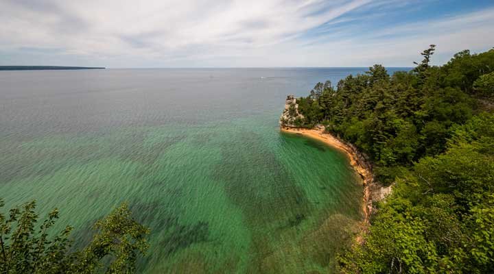 Miners Castle at Pictured Rocks